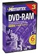 Memorex 4.7GB DVD-RAM (3-Pack)