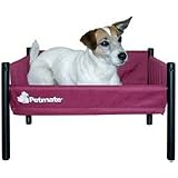 Petmate Durabed Elevated Pet Bed Small, Burgundy