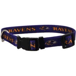 Baltimore Ravens Medium Pet Dog Collar (Medium)