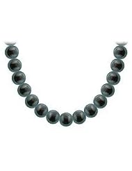 Tahitian Pearl Necklace : 18K White Gold â€" 10.00 - 12.00 MM