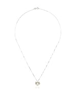 GOLD & DIAMONDS Conjunto de cadena y colgante Cuore plata de ley 925 milésimas