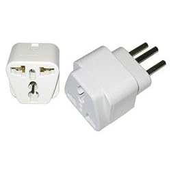 International Travel Grounded Adapter Plug - USA & European to Switzerland