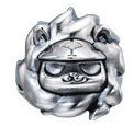 Takara Tomy Hitman Reborn Animal Metal Keychain Ring - Tsuna Sky Natsu