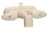 Recreational Vehicle Motorhome RV 4" Biscuit Tub & Shower Diverter Faucet