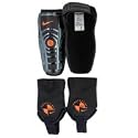 Nike T90 Protegga Shield II Shin Pads - Black/Orange Blaze - Kids