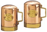 Old Dutch International 4&Acirc;&frac14; Inch  Solid Copper Stovetop Salt & Pepper Set