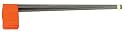 Johnson Level & Tool 3350-O Stake Flags, Glo Orange, 100-Bundle