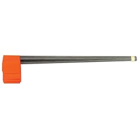 Johnson Level & Tool 3350-O Stake Flags, Glo Orange, 100-Bundle