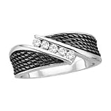 10kt. White Gold 1/4 ct. tw. Men's Diamond Wedding Ring