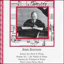 John Davison: Sonata for Horn & Piano; Sonata No. 1 for Violin & Piano