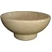 Verona Beige marble bathroom sink Vessel Semi Recessed Base