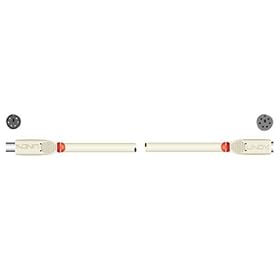 Keyboard / mouse cable - 6 pin PS/2 (M) - 6 pin PS/2 (F) - 10 ft - molded - white