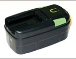 219WF8N9GYL. SL160  Kawasaki 840046 Green 19.2 Volt 1.5 Amp Hour NiCad Slide Style Battery