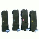 Xerox Phaser 6130 Set of 4 Compatible Laser Toner Cartridges: 1 each of Black 106R01281, Cyan 106R01278, Magenta 106R01279, Yellow 106R01280