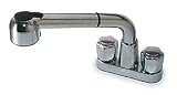 Trident 2LAC7 Laundry Faucet, Chrome, 2H Round