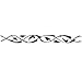 Vined Spade Arm Band Temporary Tattoo 1.5x9