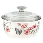 Lenox Butterfly Meadow Casserole with Glass Lid
