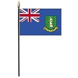 British Virgin Islands Miniature Flag