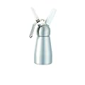 MOSA Hot & Cold Whipper for Cream, Sauces, Froths and Mousses, 0.25 Litre + 10 Cream Chargers free
