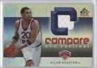 2005-06 Reflections Compare and Contrast Jerseys #AJ - Allan Houston/Jamal Crawford/100