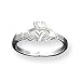 Sterling Silver Claddagh Ring - Size 7