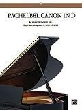 Canon in D Sheet Piano By Johann Pachelbel / arr. Dan Coates