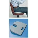Relaxo-Bak Deluxe Orthopedic Cushion, Gray