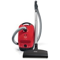 Miele S2180 Titan Canister Vacuum - Chili Red