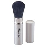 Brandon Retractable Purse Size Blush Brush Silver