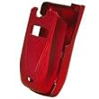 CELLET RED RUBBERIZED PROGUARD COVER CASE (with Detacable Belt Clip) for MOTOROLA NEXTEL i850 - RETAIL PACKAGING