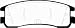 EBC Ultimax Pad Set Disc Pads