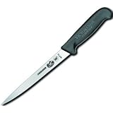 Fillet, Straight, Flexible, Black Fibrox, 7 in.  Category: Fillet Cutlery