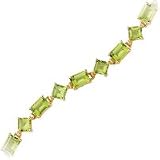 10kt. Yellow Gold Peridot Fashion Bracelet