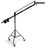 Compact Boom with Cine Stand and Casters