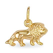 Jewelco London 9ct Yellow gold Lion Charm ( 0.9g )