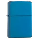 Original Zippo Lighter, Pure, Sapphire