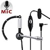 2.5mm Over-the-Ear Style Boom Mic Handsfree Headset for Motorola W315