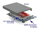 MicroStorage 1.8 - 2.5 Drive Adapter MicroSATA to SATA Black, KIT502