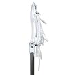 Brine Answer Strung Lacrosse Head (White)