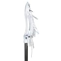 Brine Answer Strung Lacrosse Head (White)