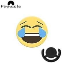 PopSockets: Expanding Stand and Grip Holder + Pop Socket Combo Pack for Smartphones and Tablets Yellow Laughing Emoji