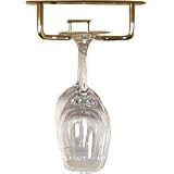 Glass Hanger Rack - Brass - 24