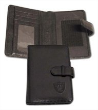 Oakland Raiders Brown Leather 5 3/8 x 4 PDA and IPOD Case