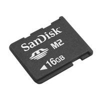 SanDisk 16 GB Memory Stick Micro (M2) Flash Memory Card SDMSM2-016G-A11M
