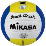 Mikasa Beachvolleyball VXL 20 + passende Mikasa Ballpumpe