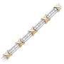 2 ct. tw. Diamond Fashion Bracelet in 10K Two Tone Gold