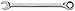Gearwrench 9012 Standard Combination Ratcheting Wrench, 3/8"