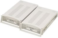 ラトックシステム REX-SATA リムーバブルケース交換トレイ2個セット ライトグレー SA-35TR2-LG