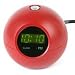 Memorex MSP-CR1100 Red Sphere Clock Radio