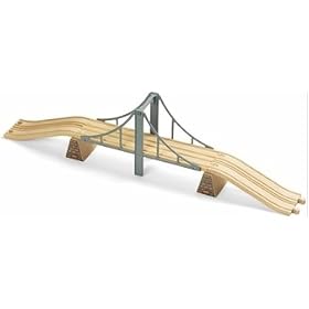 Brio Double Track Bridge 33476 by Brio